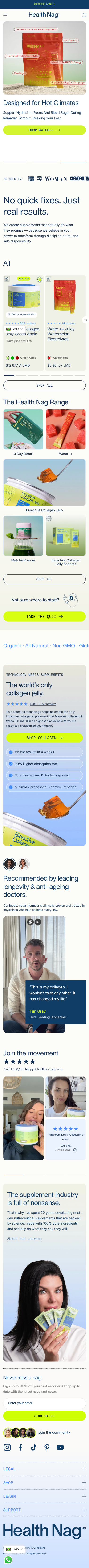 Homepage Mobile